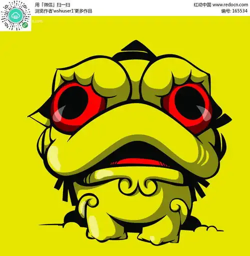  ps卡通形象画大眼瞪小眼psd素材免费下载红动中国