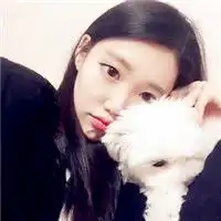  简单韩系女生头像清新的韩系美眉