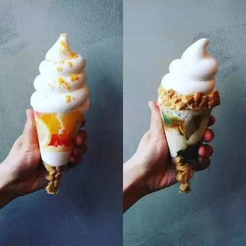  日本独一无二的绝品美食之都在排队吃的冰激凌