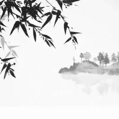  好看的古风动漫头像山水风景经典仙气风景头像不要人物