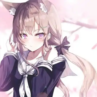  唐崎夜雨唯美二次元萝莉头像