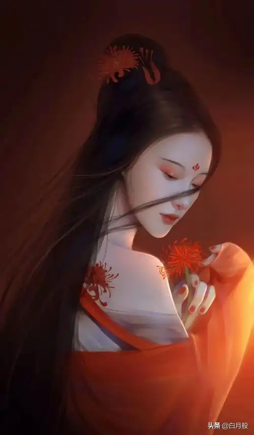  质感通透美女头像
