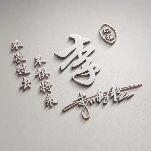  2022年虎年好运微信头像,40张3d质感连笔签名头像,有你的名字吗