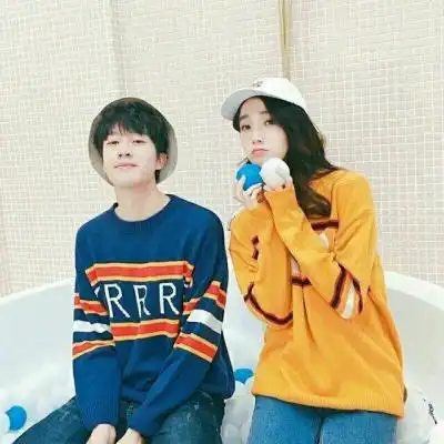  韩系青春时尚最新超火情侣头像你是我的小甜蜜