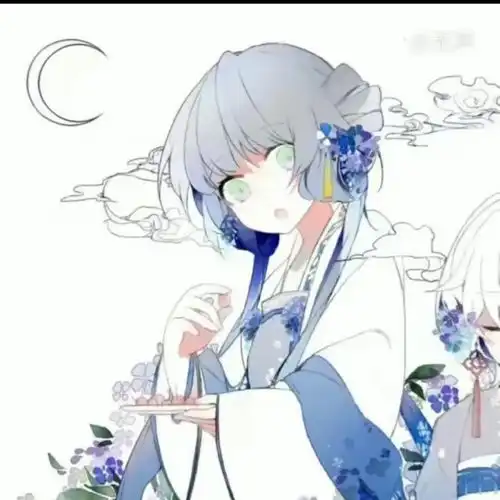 闺蜜头像两人古风版一人一半古风