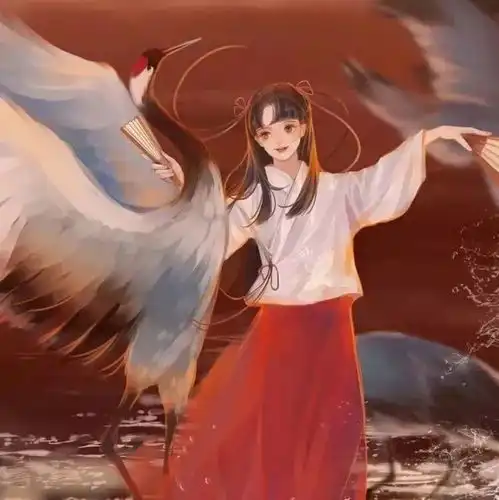  古风头像你是云端客,我是红尘人