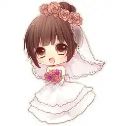  插画手绘二次元美女动漫萌壁纸