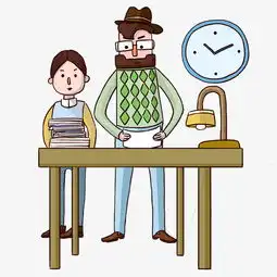  简约风工作场景戴帽子工作男人卡通手绘插画图片素材其他格式下载动漫人物大全