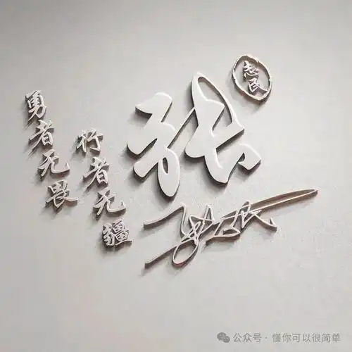  2025姓氏头像第6期,2025招财好运一路向前个性签名头像,请查收
