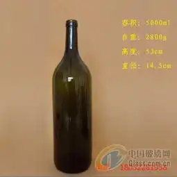  多款500ml750ml1000ml透明葡萄酒玻璃瓶空红酒瓶酵素瓶绿色棕色黑色木塞胶套图片玻璃图库