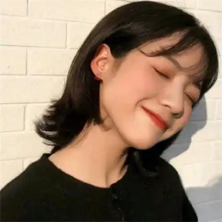  微信女生头像可爱真人,微笑甜美的女生