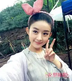  赵丽颖将出演女儿国国王赵丽颖小圆脸丸子头好美