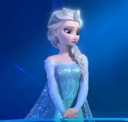  冰雪奇缘2艾莎穿的是秋裤仅此一张建模图,怪我太眼拙