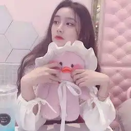 qq头像女生可爱萌 侧脸