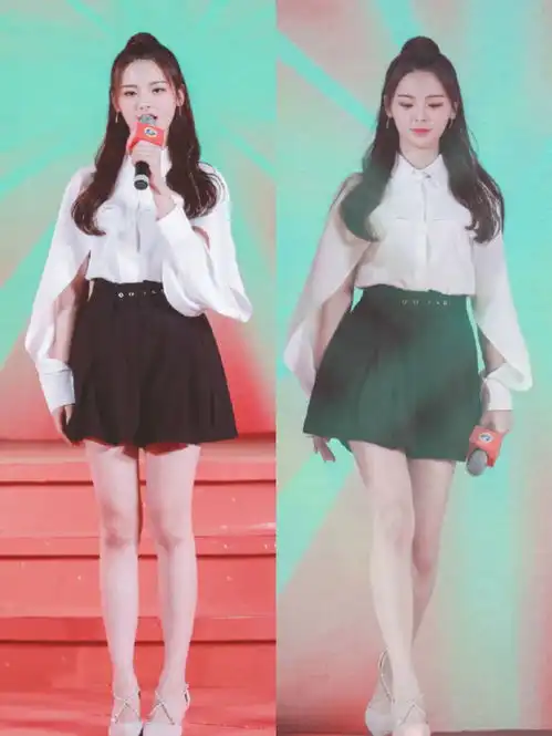  一周黑红榜杨超越的确很是漫画少女,秀场才是袁泉的主场吧