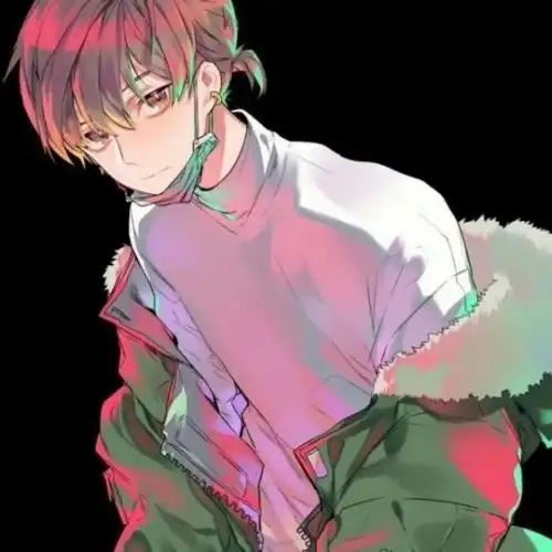  动漫男头暖不静止状态