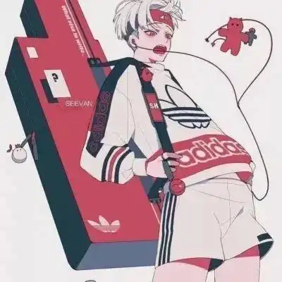 女生戴帽子口罩超霸气头