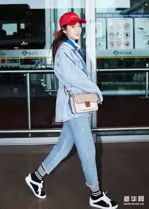  张雪迎启程纽约时装周机场造型元气满满