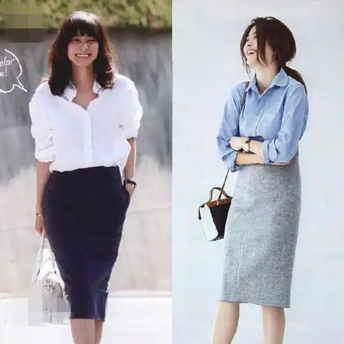  小众而轻奢的日系穿搭,从衬衫搭配开始,我们可以更精致有女人味