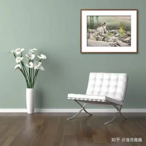 简约微笑头像客厅