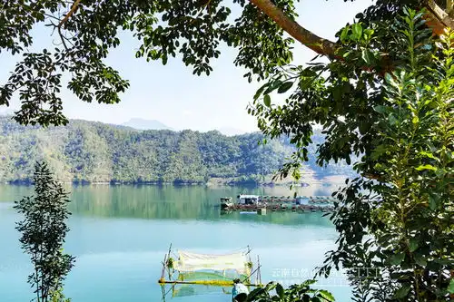 云南省临沧市澜沧江姚青春自然风光山水风景世外桃源人间仙境