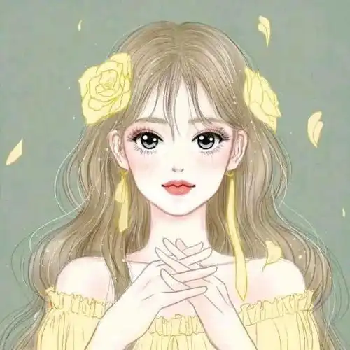  卡通闺蜜头像