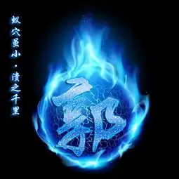  27个蓝色魔幻微信姓氏头像,喜欢的带走,没有你的留言评论