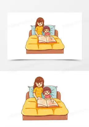 母女亲子头像卡通可爱