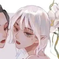  橘里橘气的百合头像动漫橘里橘气百合情头一对