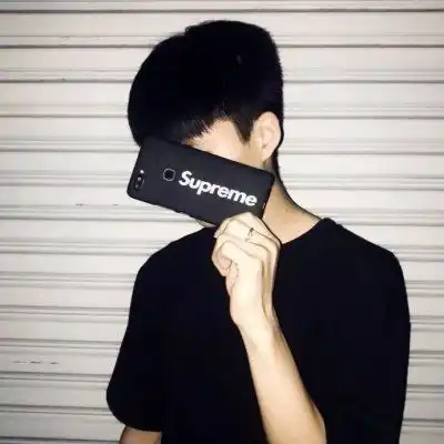 情侣头像单人不露脸黑白