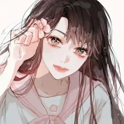  情头动漫一男一女分开不敌你满目柔情