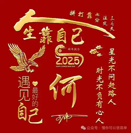  2025姓氏头像第7期,永不过时个性签名头像,爱拼才会赢