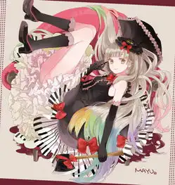  二次元少女插画原创手绘pixivvoca堆糖,美好生活研究所