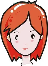小希可爱卡通女孩头像插