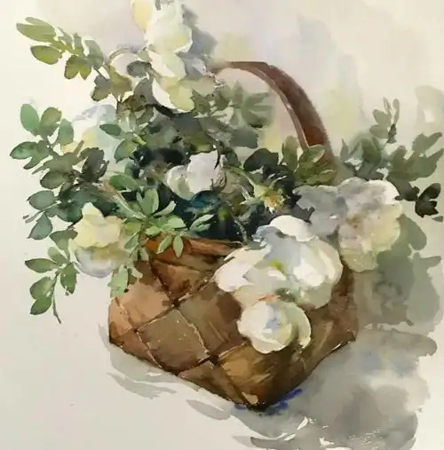  心动她笔下色彩绚丽光影极致的水彩,张张惊艳