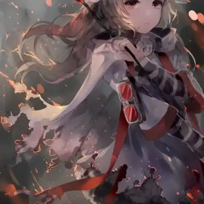  唯美漫画头像女,做一个温柔的淑女