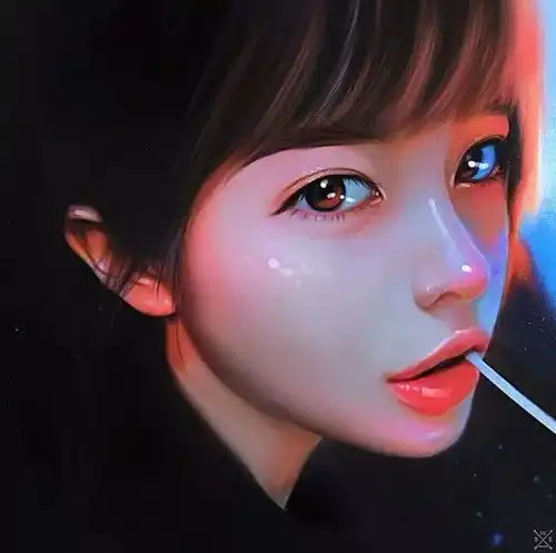  美爆了的一组真人与手绘图,简直帅到飞起