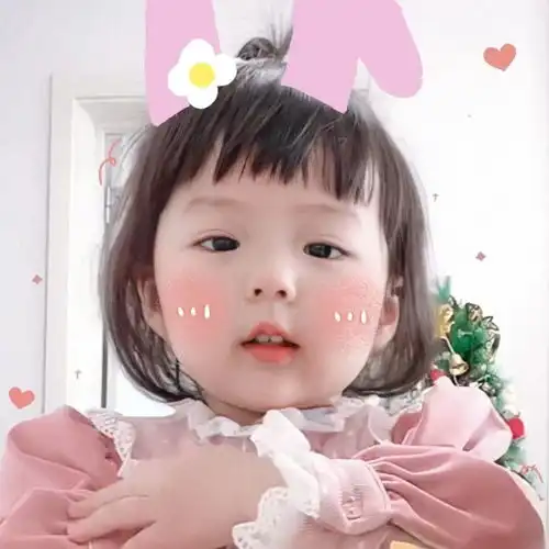  丸子妹妹头像双马尾贝贝