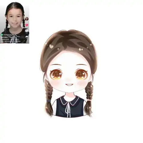  一张张可爱又迷人的卡通微信头像,越看越让人喜欢