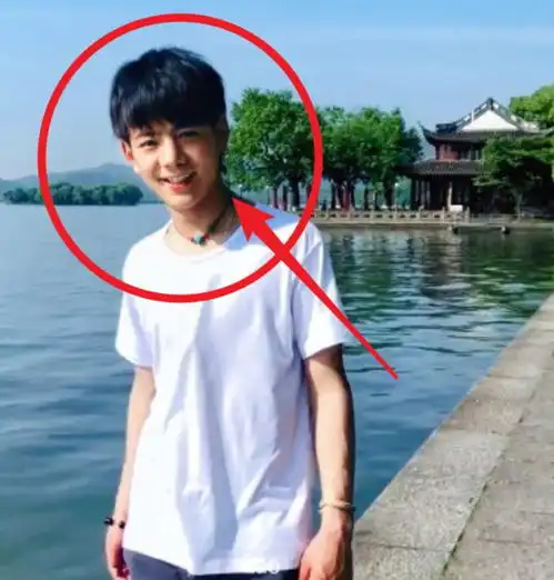  丁真在西湖游玩被偶遇,在路人视角下,19岁的真人颜值如何很显然