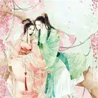  唯美手绘古风情侣头像,甜蜜的爱,浓浓的情