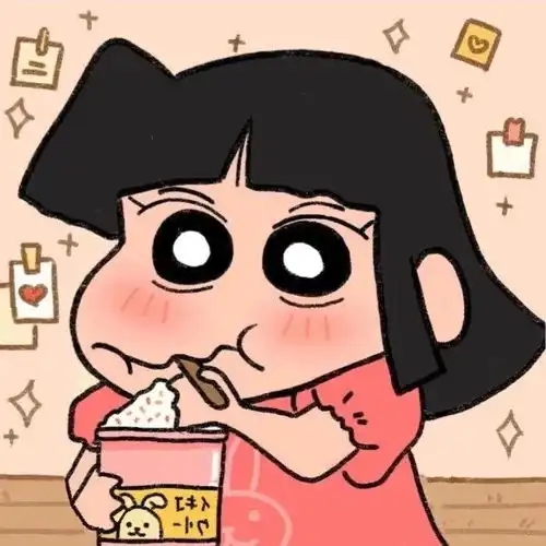 抖音有情侣头像的人蜡笔