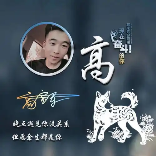  非常漂亮的3d签名微信头像,专属粉丝福利,每一张都是精心制作