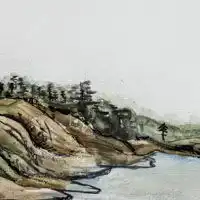  大富大贵微信招财山水头像