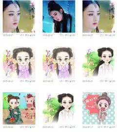  明星微博头像盘点林心如赵丽颖少女刘亦菲专一