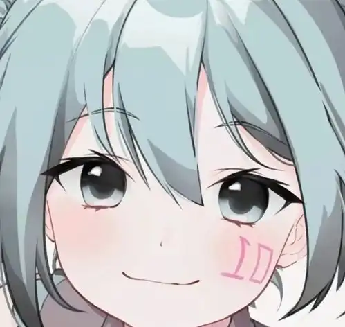  ins小清新动漫女头