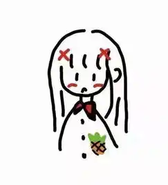  头像火遍抖音的简笔画