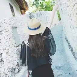  女生长发头像背影唯美图片大全愿你听见我的名字时眉眼带笑