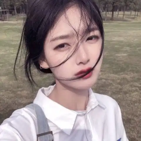 短发不露脸微信头像女