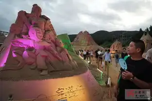  走进童年动漫世界舟山国际沙雕节开园